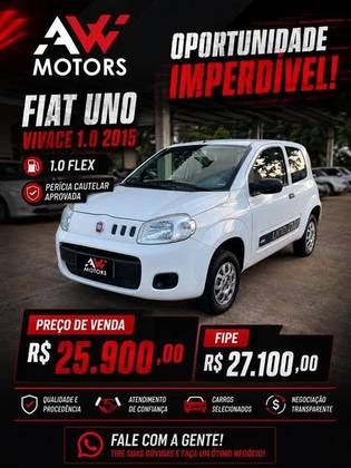 FIAT UNO 1.0 EVO VIVACE 8V FLEX 2P MANUAL FIAT UNO 1.0 EVO VIVACE 8V FLEX 2P MANUAL